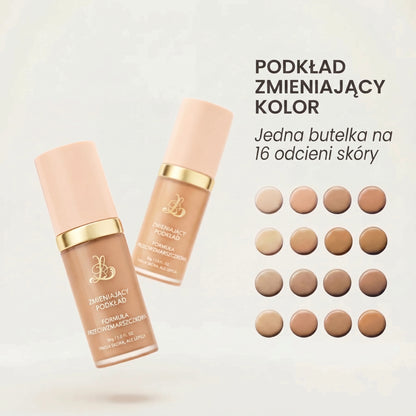 Louli Podkład Dopasowujący Się Do Koloru Skóry 4w1
